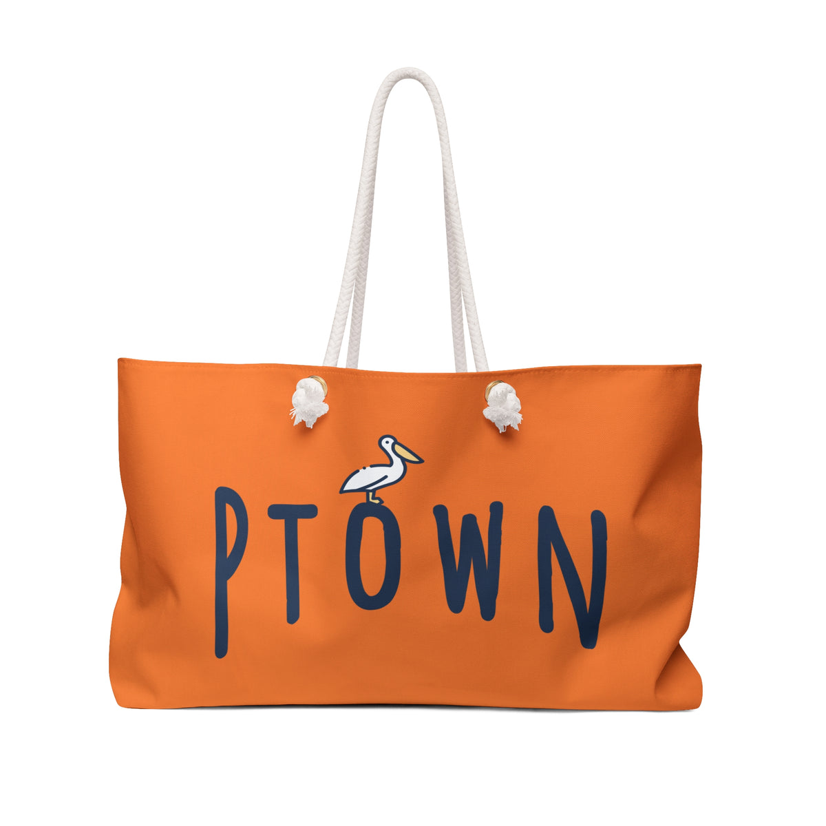 Copy of Weekender Bag - Ptown Cape Cod - Orange